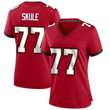 Justin Skule Women's Red Game Team Color Jersey