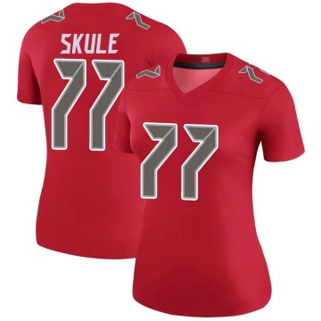 Justin Skule Women's Red Legend Color Rush Jersey