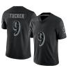 Justin Tucker Youth Black Limited Reflective Jersey