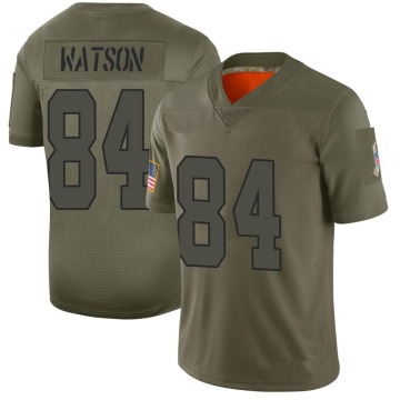 Justin Watson Men's Camo Limited 2019 Salute to Service Jersey