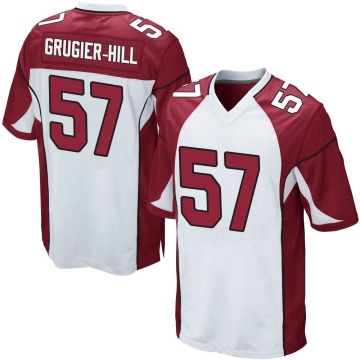 Kamu Grugier-Hill Youth White Game Jersey