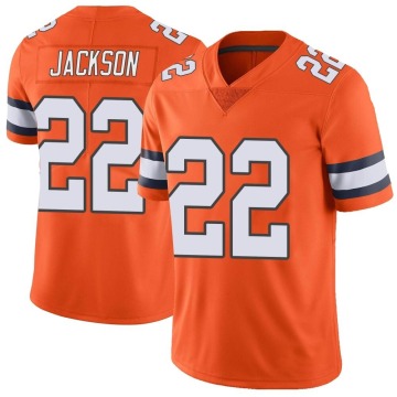 Kareem Jackson Men's Orange Limited Color Rush Vapor Untouchable Jersey