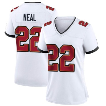 Keanu Neal Women's White Game Jersey
