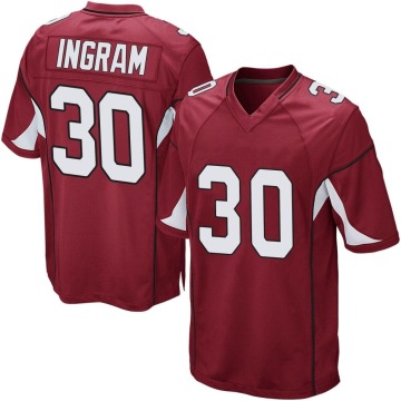 Keaontay Ingram Youth Game Cardinal Team Color Jersey