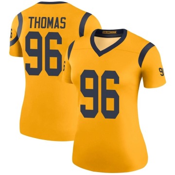 Keir Thomas Women's Gold Legend Color Rush Jersey