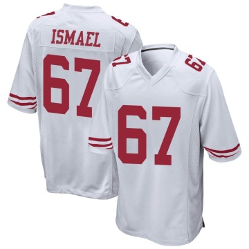 Keith Ismael Men's White Game Jersey