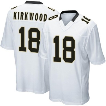Keith Kirkwood Men's White Game Jersey
