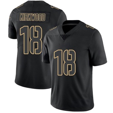 Keith Kirkwood Youth Black Impact Limited Jersey