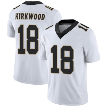 Keith Kirkwood Youth White Limited Vapor Untouchable Jersey