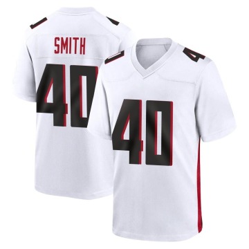 Keith Smith Youth White Game Jersey