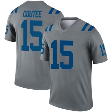 Keke Coutee Men's Gray Legend Inverted Jersey