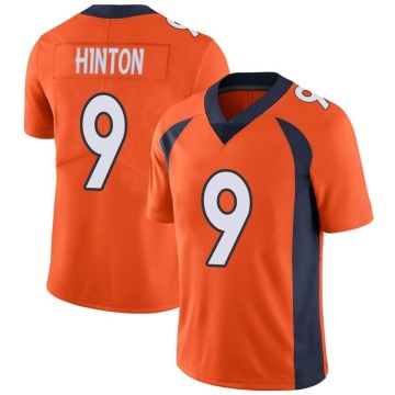 Kendall Hinton Men's Orange Limited Team Color Vapor Untouchable Jersey