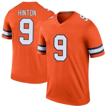 Kendall Hinton Youth Orange Legend Color Rush Jersey
