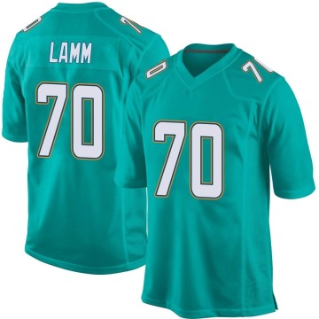 Kendall Lamm Youth Aqua Game Team Color Jersey