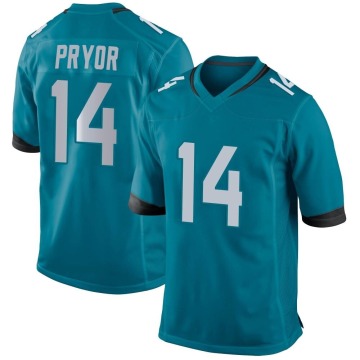 Kendric Pryor Youth Teal Game Jersey