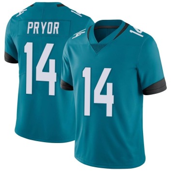 Kendric Pryor Youth Teal Limited Vapor Untouchable Jersey
