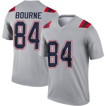 Kendrick Bourne Youth Gray Legend Inverted Jersey