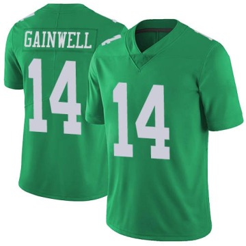 Kenneth Gainwell Youth Green Limited Vapor Untouchable Jersey