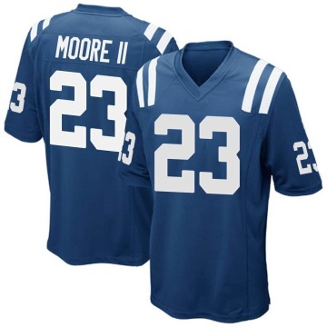 Kenny Moore II Youth Royal Blue Game Team Color Jersey