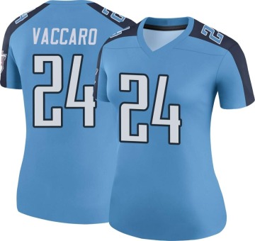 Kenny Vaccaro Women's Light Blue Legend Color Rush Jersey