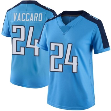 Kenny Vaccaro Women's Light Blue Limited Color Rush Jersey