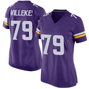 Kenny Willekes Women's Purple Game Team Color Jersey