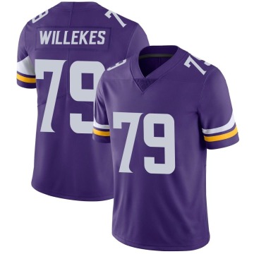 Kenny Willekes Youth Purple Limited Team Color Vapor Untouchable Jersey
