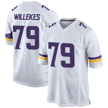 Kenny Willekes Youth White Game Jersey
