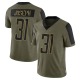 Kerby Joseph Men's Olive Limited 2021 Salute To Service Jersey