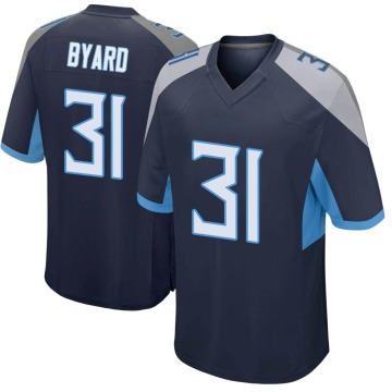 Kevin Byard Youth Navy Game Jersey