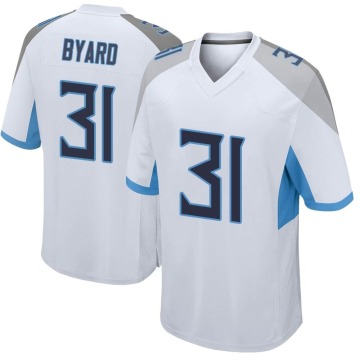 Kevin Byard Youth White Game Jersey