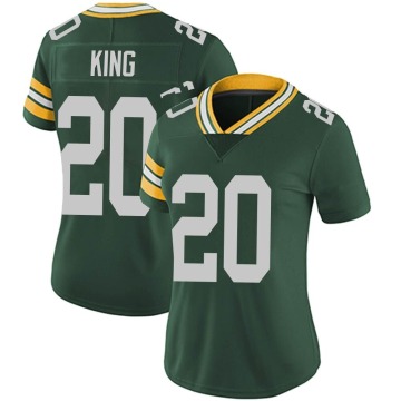 Kevin King Women's Green Limited Team Color Vapor Untouchable Jersey