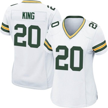 Kevin King Women's White Game Jersey