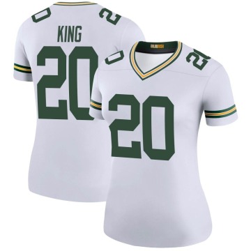 Kevin King Women's White Legend Color Rush Jersey