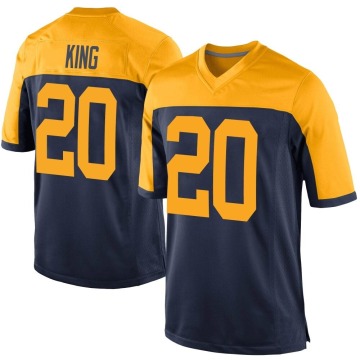 Kevin King Youth Navy Game Alternate Jersey