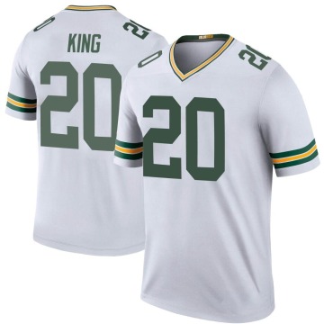 Kevin King Youth White Legend Color Rush Jersey