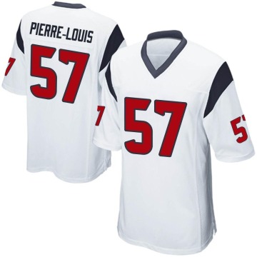 Kevin Pierre-Louis Youth White Game Jersey