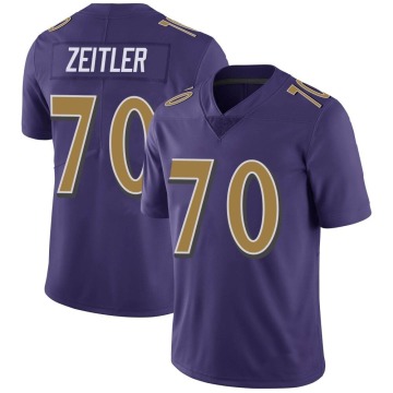 Kevin Zeitler Youth Purple Limited Color Rush Vapor Untouchable Jersey