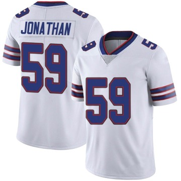 Kingsley Jonathan Youth White Limited Color Rush Vapor Untouchable Jersey