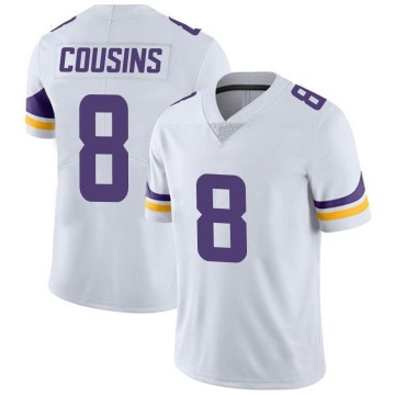 Kirk Cousins Youth White Limited Vapor Untouchable Jersey
