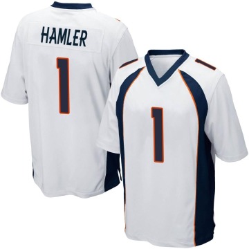 KJ Hamler Men's White Game Jersey