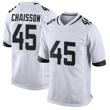 K'Lavon Chaisson Men's White Game Jersey