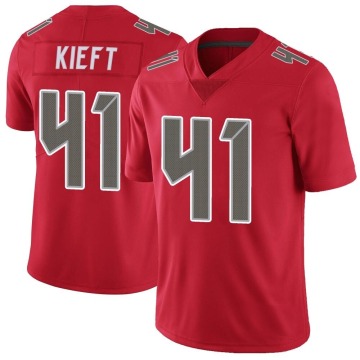 Ko Kieft Men's Red Limited Color Rush Jersey