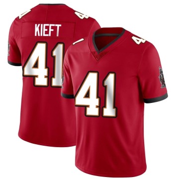 Ko Kieft Youth Red Limited Team Color Vapor Untouchable Jersey