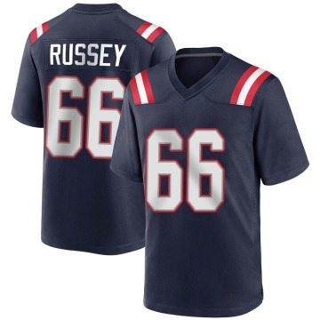 Kody Russey Youth Navy Blue Game Team Color Jersey