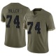 Kolton Miller Youth Olive Limited 2022 Salute To Service Jersey