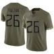 Kristian Fulton Men's Olive Limited 2022 Salute To Service Jersey