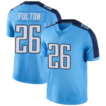Kristian Fulton Youth Light Blue Limited Color Rush Jersey