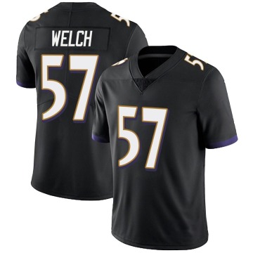 Kristian Welch Youth Black Limited Alternate Vapor Untouchable Jersey