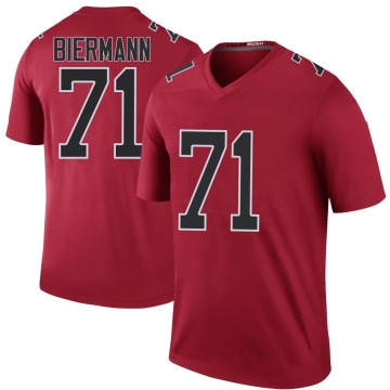 Kroy Biermann Youth Red Legend Color Rush Jersey